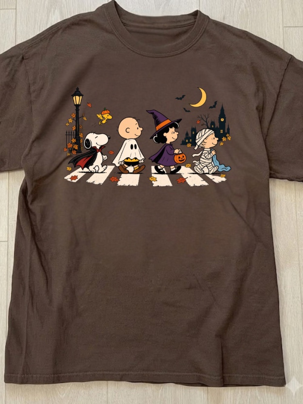 Peanuts Halloween Kids Costume T-Shirt in Brown
